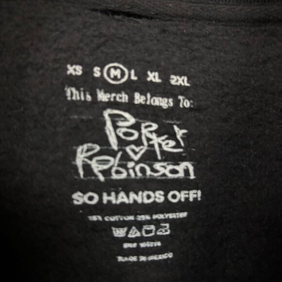 Porter Robertson Smile World Tour Dates Electropop Hoodie M - Picture 4 of 5